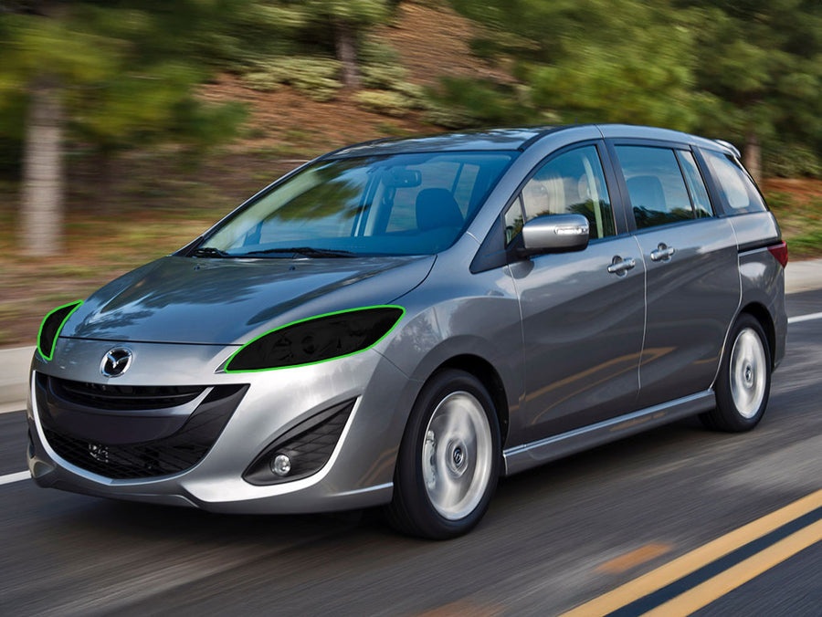 mazda mazda5 2012-2015 Headlight Tint Location