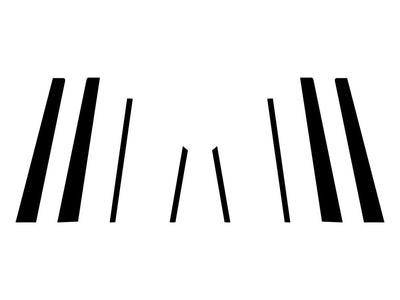 mazda mazda6 2003-2008 (sedan / hatchback) Camo Pillar Trim Diagram