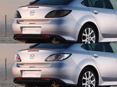 mazda6 Before and After Smoked Taillights