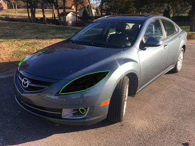 mazda mazda6 2009-2013 Headlight Tint Location