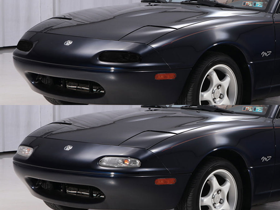 mazda miata 1990-1997 Headlight Tint Appearance