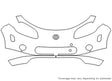 miata 3M Clear Bra Bumper Precut PPF Diagram