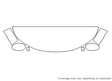 miata Avery Dennison Clear Bra Hood Precut PPF Diagram
