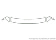mpv 3M Clear Bra Hood Precut PPF Diagram