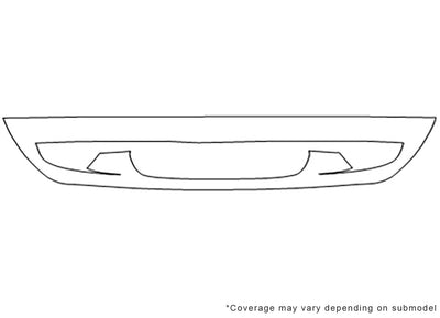 mpv 3M Clear Bra Bumper Precut PPF Diagram