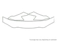 mpv 3M Clear Bra Hood Precut PPF Diagram