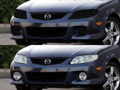 mazda protege 2001-2003 Headlight Tint Appearance