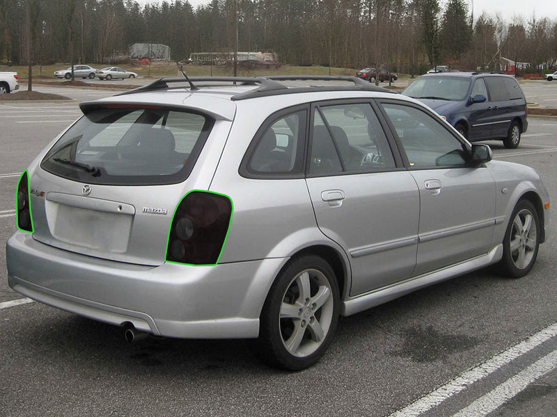 protege (5) Tail Light Tint Installation Points