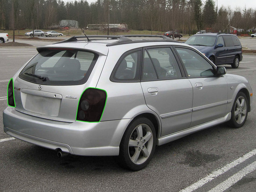 protege (5) Tail Light Tint Installation Points