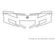 rx-8 Avery Dennison Clear Bra Bumper Precut PPF Diagram