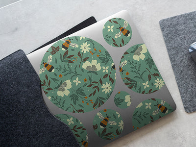 meal time bug DIY Laptop Stickers