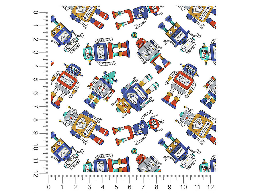 mean machine science fiction 1ft x 1ft Craft Sheets