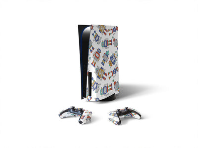 mean machine science fiction Sony PS5 DIY Skin