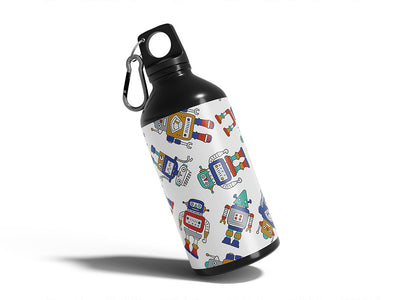 mean machine science fiction Water Bottle DIY Stickers