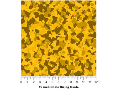 Medallion Mimicry Camouflage Vinyl Film Pattern Size 12 inch Scale~Rwraps Medallion Mimicry Camouflage Sizing Chart~3