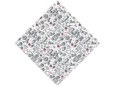 Media Mogul Technology Vinyl Wrap Pattern