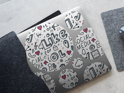 DIY Laptop Stickers
