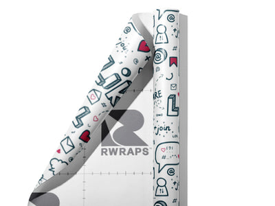 Media Mogul Technology Wrap Film Sheets~Rwraps Series 914 Media Mogul Technology Scrolled Sheet~4