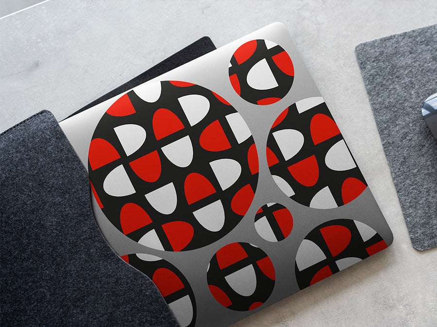 medicinal alarm abstract geometric DIY Laptop Stickers
