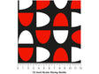 Medicinal Alarm Abstract Vinyl Film Pattern Size 12 inch Scale~Rwraps Medicinal Alarm Abstract Sizing Chart~2