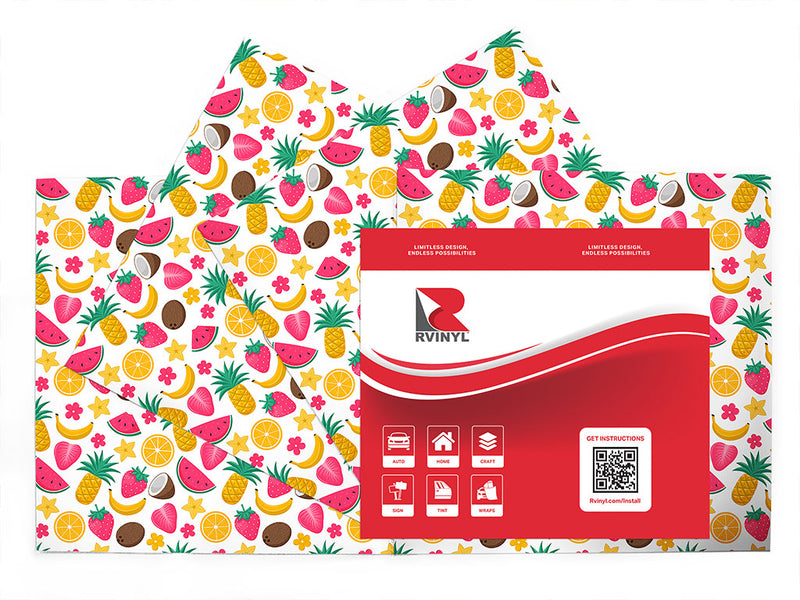 meet and greet fruit Craft Vinyl Sheet Pack