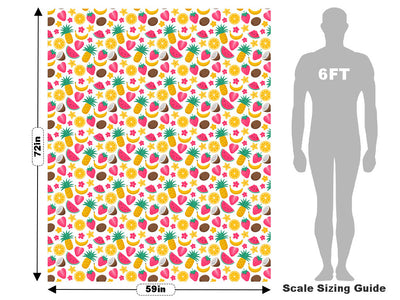 Meet and Greet Fruit Vehicle Wrap Scale~Rwraps Series 914 Meet and Greet Fruit Measurements~1