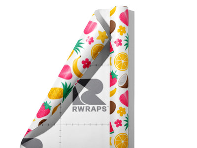 Meet and Greet Fruit Wrap Film Sheets~Rwraps Series 914 Meet and Greet Fruit Scrolled Sheet~3