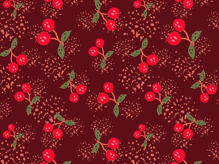 Mellifluous Maraschino Fruit Vinyl Wrap Pattern~Rwraps Series 914 Digitally Printed Vinyl Wrap~0
