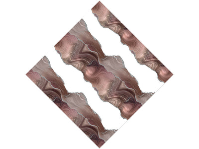 Mellow Mauve Gemstone Vinyl Wrap Pattern