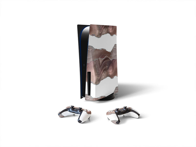 mellow mauve gemstone films Sony PS5 DIY Skin