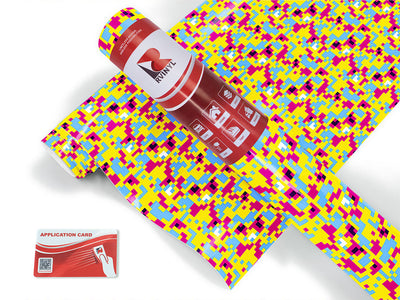 mellow out pixel Craft Vinyl Roll