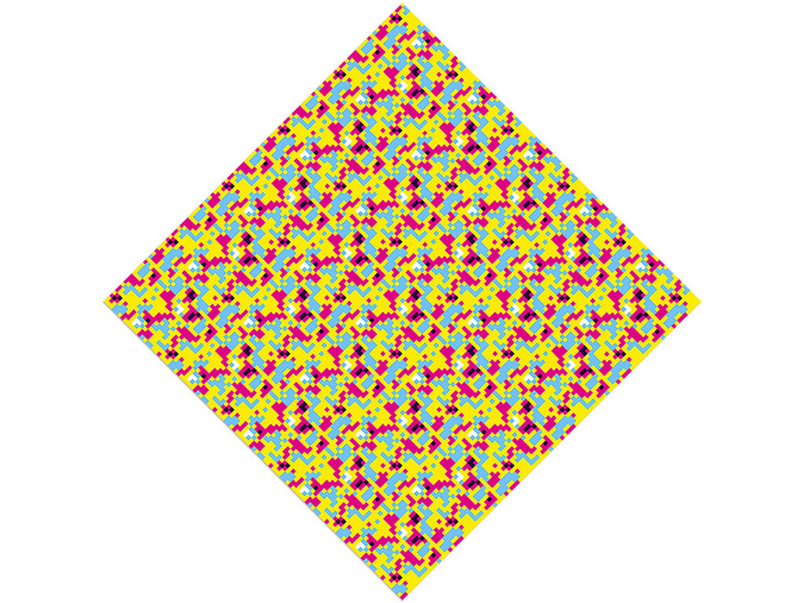 Mellow Out Pixel Vinyl Wrap Pattern