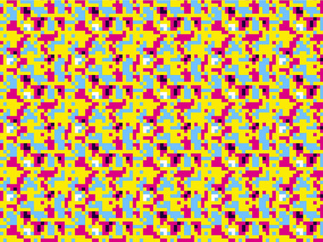 Mellow Out Pixel Vinyl Wrap Pattern~Rwraps Series 914 Digitally Printed Vinyl Wrap~0