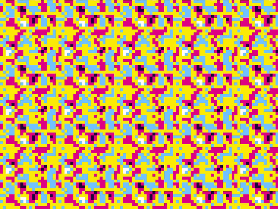 Mellow Out Pixel Vinyl Wrap Pattern~Rwraps Series 914 Digitally Printed Vinyl Wrap~0
