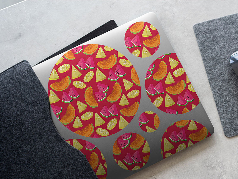 melon head fruit DIY Laptop Stickers