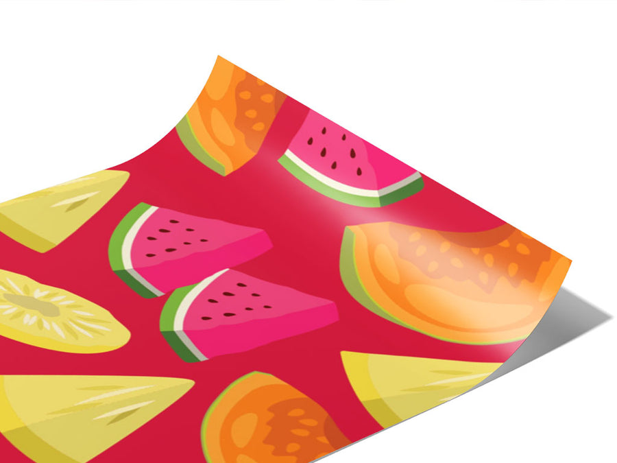 Melon Head Fruit Vinyl Wraps~Rwraps Series 914 Digitally Printed Vinyl Wrap~0
