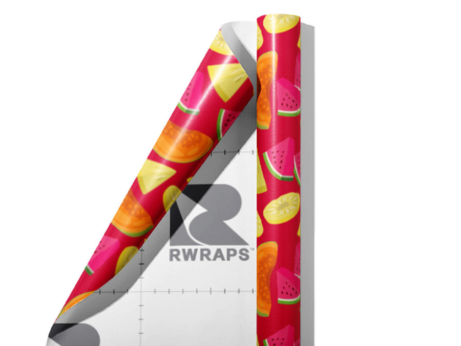 Melon Head Fruit Wrap Film Sheets~Rwraps Series 914 Melon Head Fruit Scrolled Sheet~3