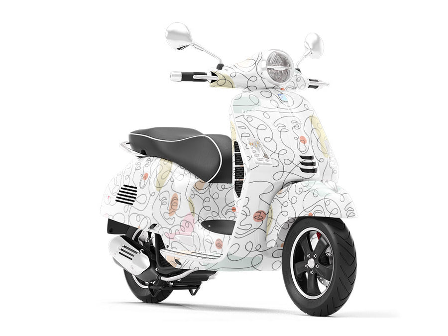 Melpomene and Thalia Movie Vespa Scooter Wrap Film