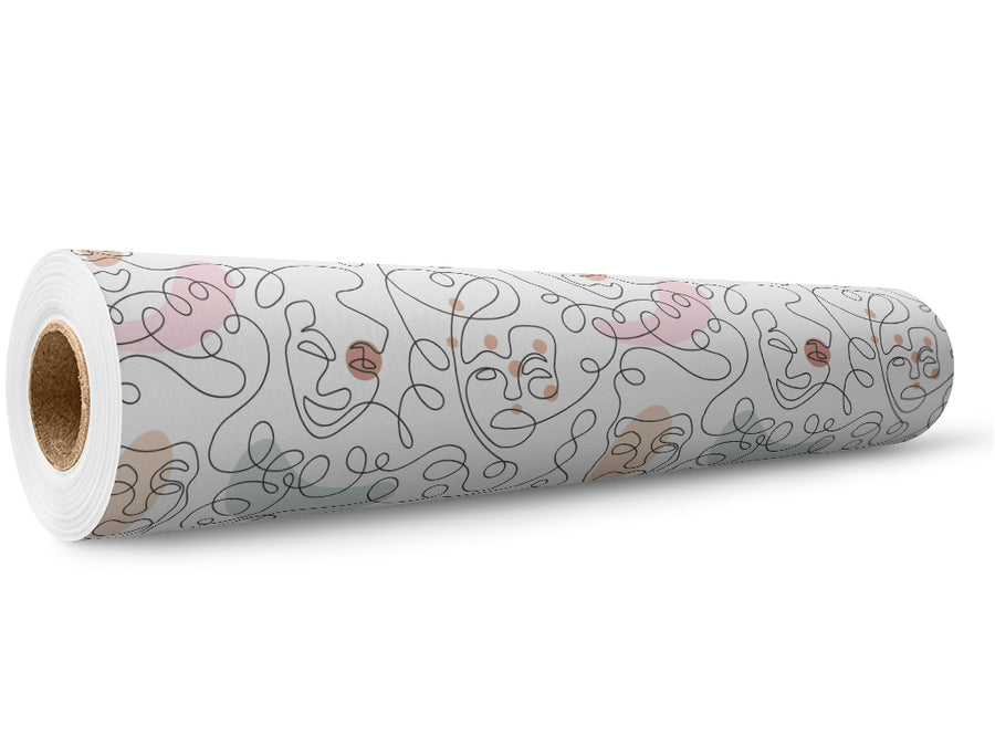 Melpomene and Thalia Movie Wrap Film Wholesale Roll~Rwraps Series 914 Digitally Printed Vinyl Roll~5