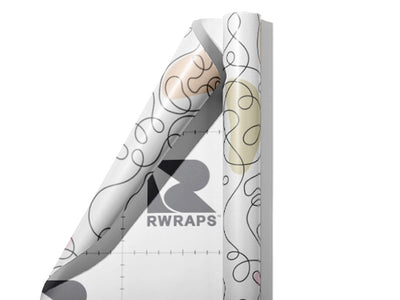 Melpomene and Thalia Movie Wrap Film Sheets~Rwraps Series 914 Melpomene and Thalia Movie Scrolled Sheet~3