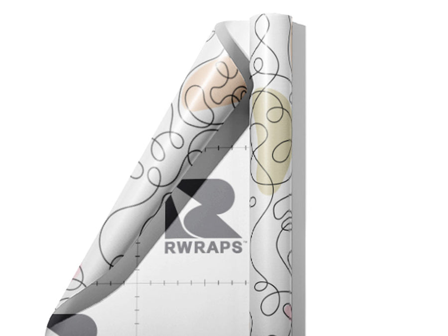 Melpomene and Thalia Movie Wrap Film Sheets~Rwraps Series 914 Melpomene and Thalia Movie Scrolled Sheet~3