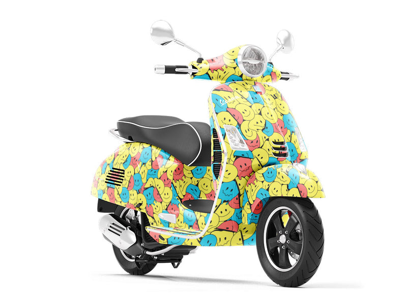 Melt With Us Sticker Bomb Vespa Scooter Wrap Film