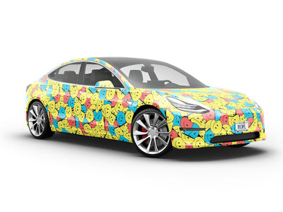 Melt With Us Sticker Bomb Vehicle Vinyl Wrap