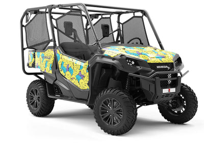 Melt With You Sticker Bomb Utility Vehicle Vinyl Wrap