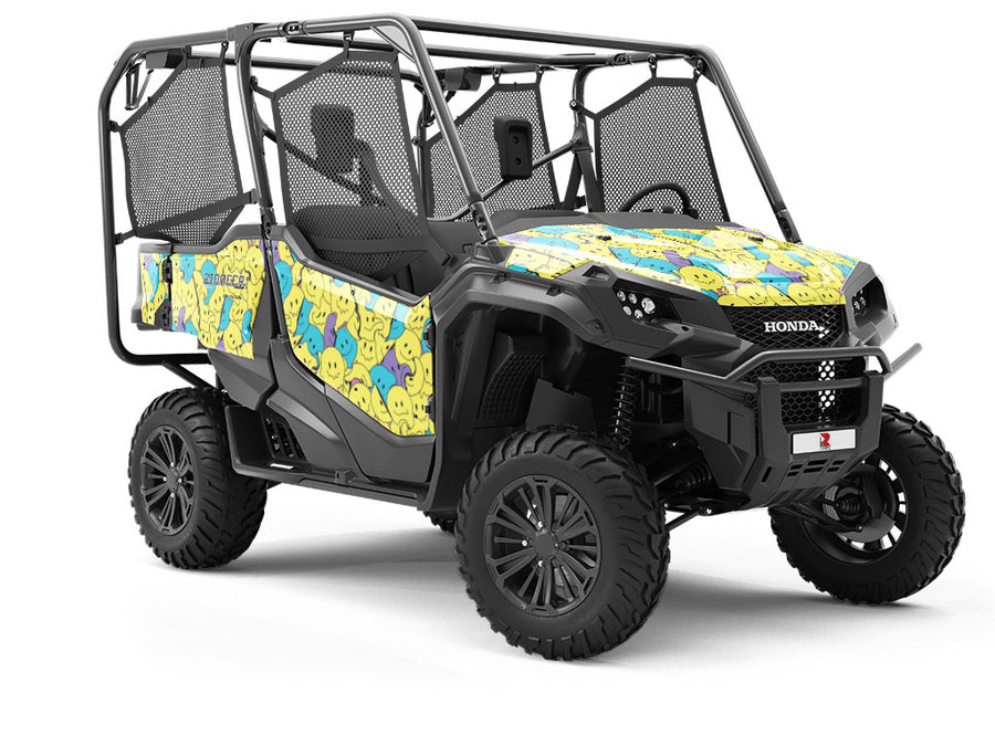 Melt With You Sticker Bomb Utility Vehicle Vinyl Wrap