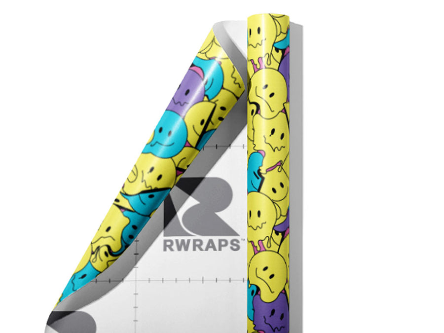 Melt With You Sticker Bomb Wrap Film Sheets~Rwraps Series 914 Melt With You Sticker Bomb Scrolled Sheet~4