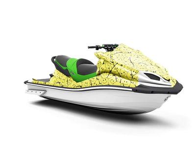 Melting Alone Sticker Bomb Jet Ski Vinyl Customized Wrap
