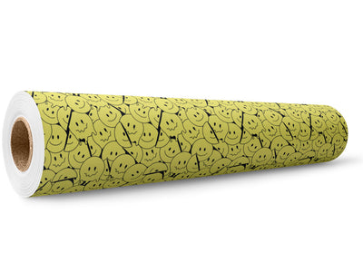 Melting Alone Sticker Bomb Wrap Film Wholesale Roll~Rwraps Series 914 Digitally Printed Vinyl Roll~5