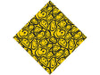 Melting Smiles Graffiti Vinyl Wrap Pattern