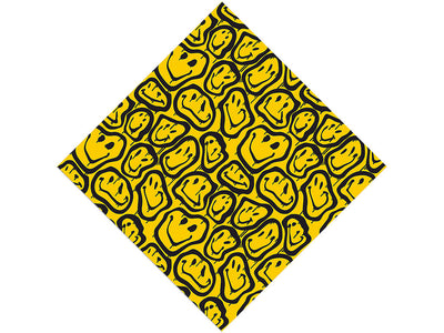 Melting Smiles Graffiti Vinyl Wrap Pattern